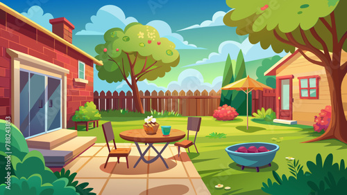 outdoor-backyard-background-cartoon-illustration