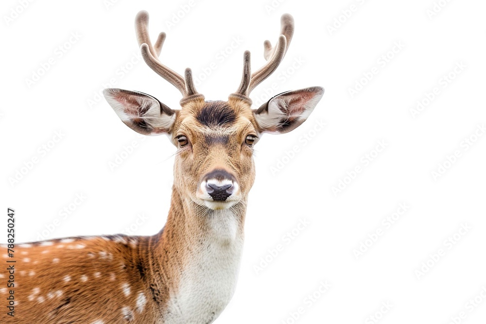 Deer, Isolated on white Deer, Isolated on white