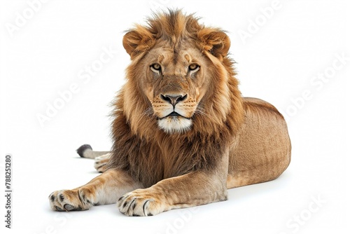 Lion, Isolated on white