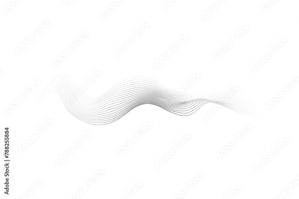 Abstract wave element for design. gradient curve shape isolated on withe background. Wave with lines created using blend tool. Abstract wave element for design. gradient curve shape isolated on withe background. Wave with lines created using blend tool.