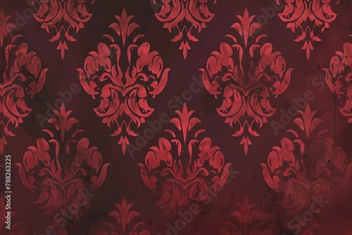 red vintage wallpaper background