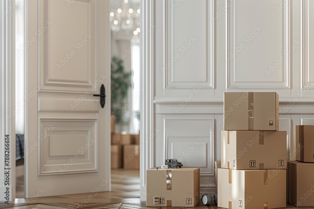 Moving day, Transitioning to a new home. Moving day, Transitioning to a new home.