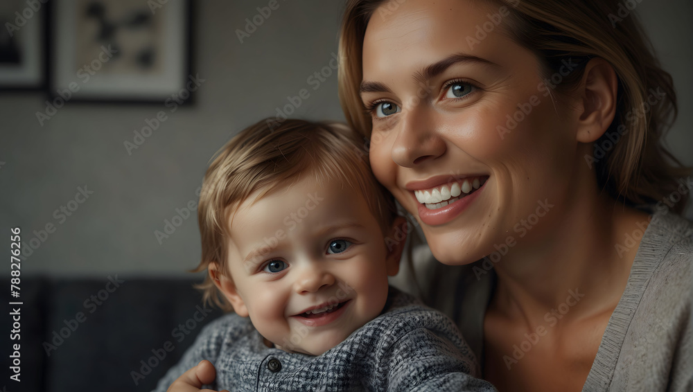 mother and her little children mother and her little children