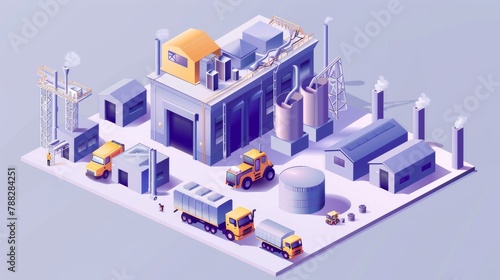 3D Isometric Flat Vector Conceptual Illustration of Occupational Safety  HSE - Health Safety Environment 