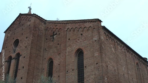 San Francesco is church in Prato, Tuscany, central Italy photo