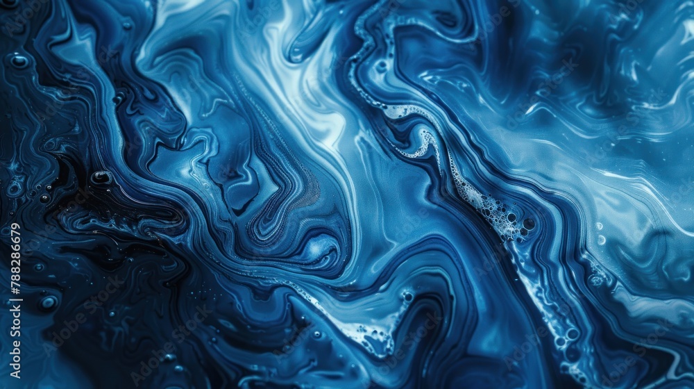 Fototapeta premium abstract blue background AI generated