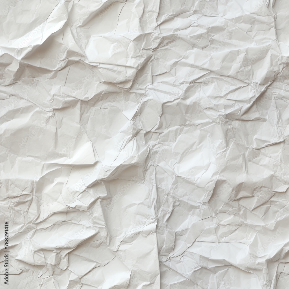 seamless bright white old crunched and creased paper texture seamless bright white old crunched and creased paper texture