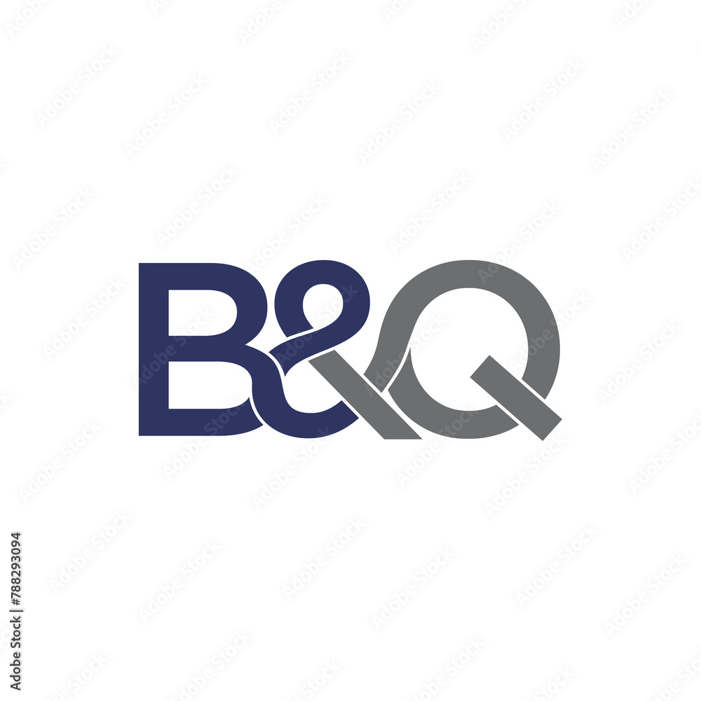 B&Q Letters Logo Vector 001 B&Q Letters Logo Vector 001