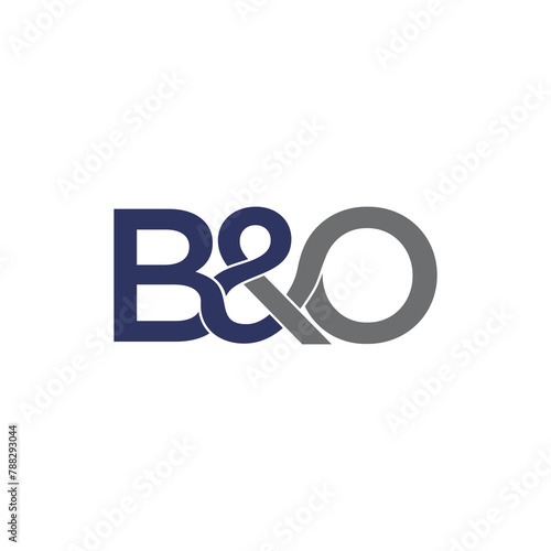 B&O Letters Logo Vector 001