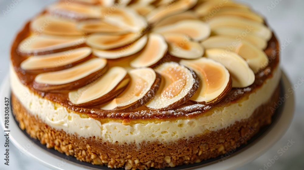 cheesecake with cream cheesecake with cream
