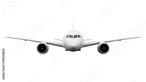 3D aircraft png clipart, realistic vehicle on transparent background © Rawpixel.com