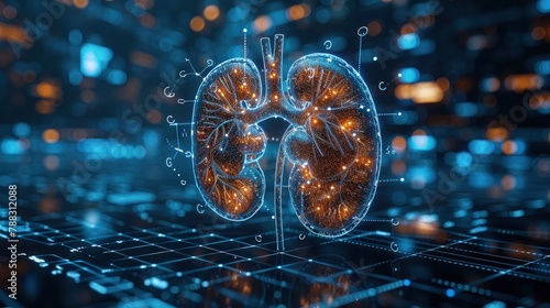 human kidneys anatomy structure physiology cross section medical profession morphology d illustrationimage photo