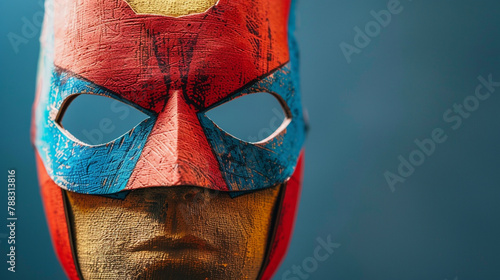 Superhero mask, cut out 