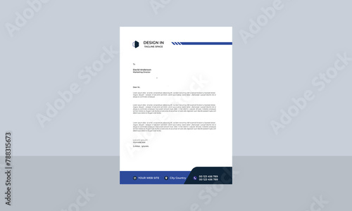 Professional and creative letterhead design 