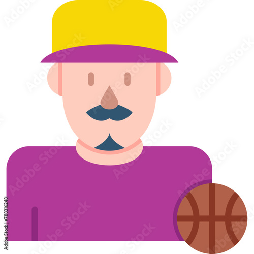 Basketball Player Icon