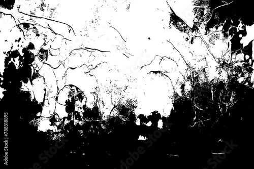 abstract painting background black and white texture