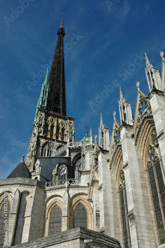 cathedrale  region Normandie  Rouen  76  Seine Normandie   France
