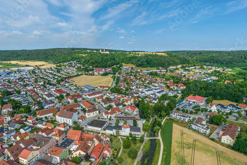 Der Erholungsort Beilngries im Landkreis Eichstätt im Luftbild