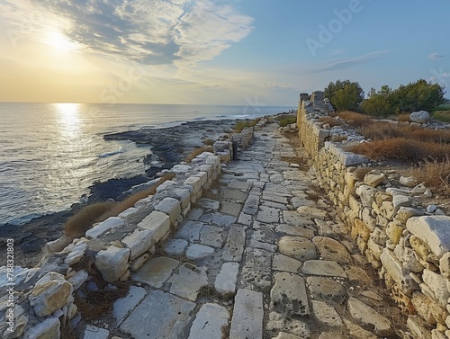 Kourion  an ancient city-kingdom on the island of Cyprus