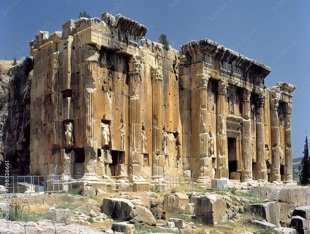 Baalbek Temple Complex, featuring some of the largest Roman stones ever carved