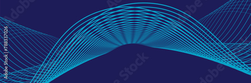 Geometric shapes on abstract blue background. vector ilustration