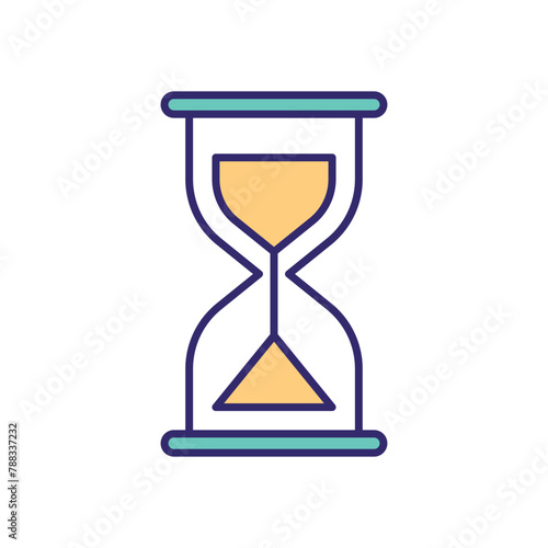 Hourglass vector icon