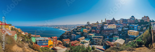 Great City in the World Evoking Valparaiso in Chile