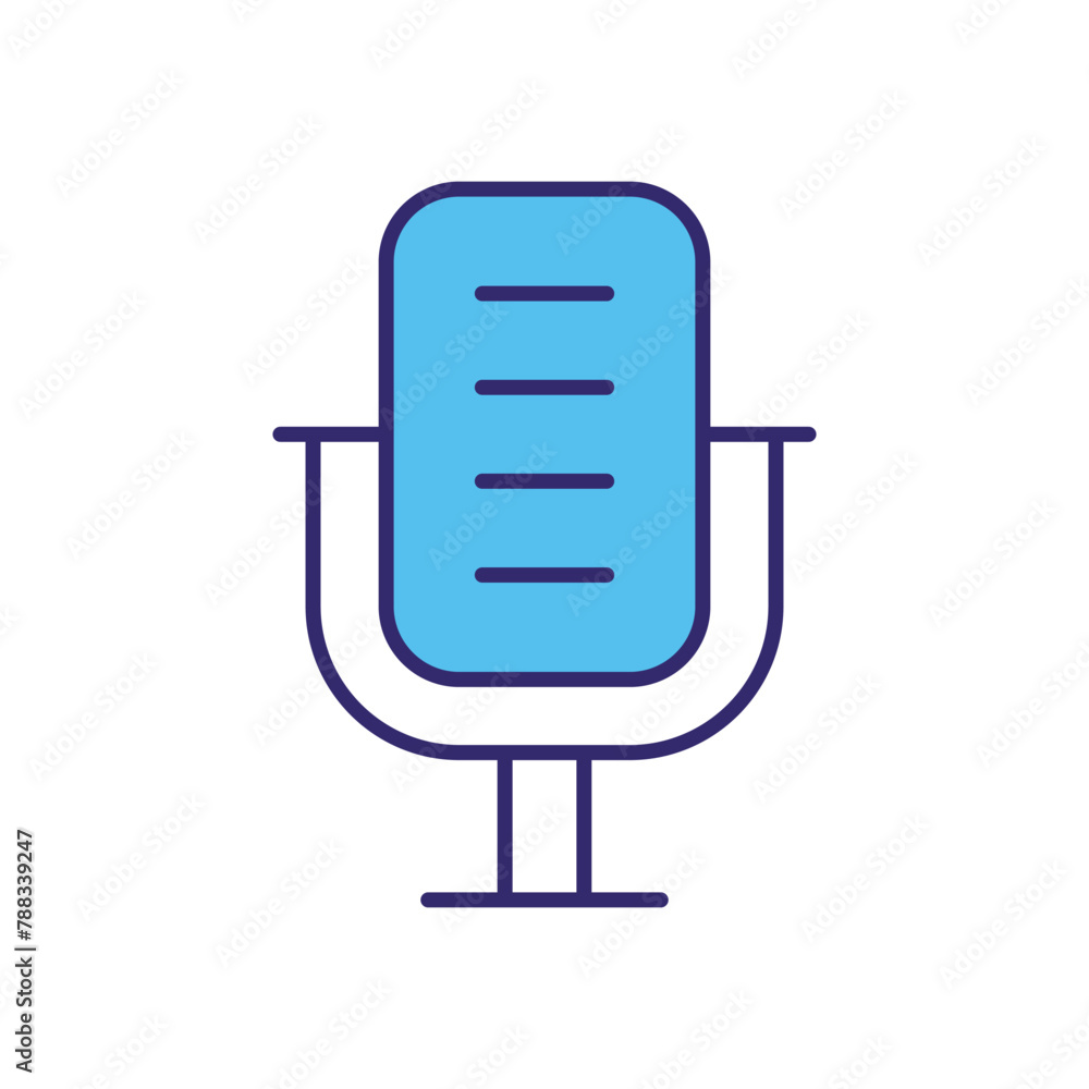 Microphone vector icon Microphone vector icon