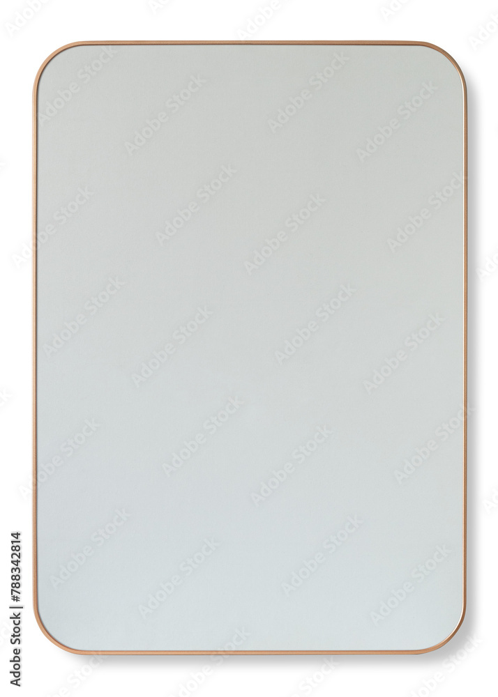 Modern gold frame png mockup with design space Modern gold frame png mockup with design space
