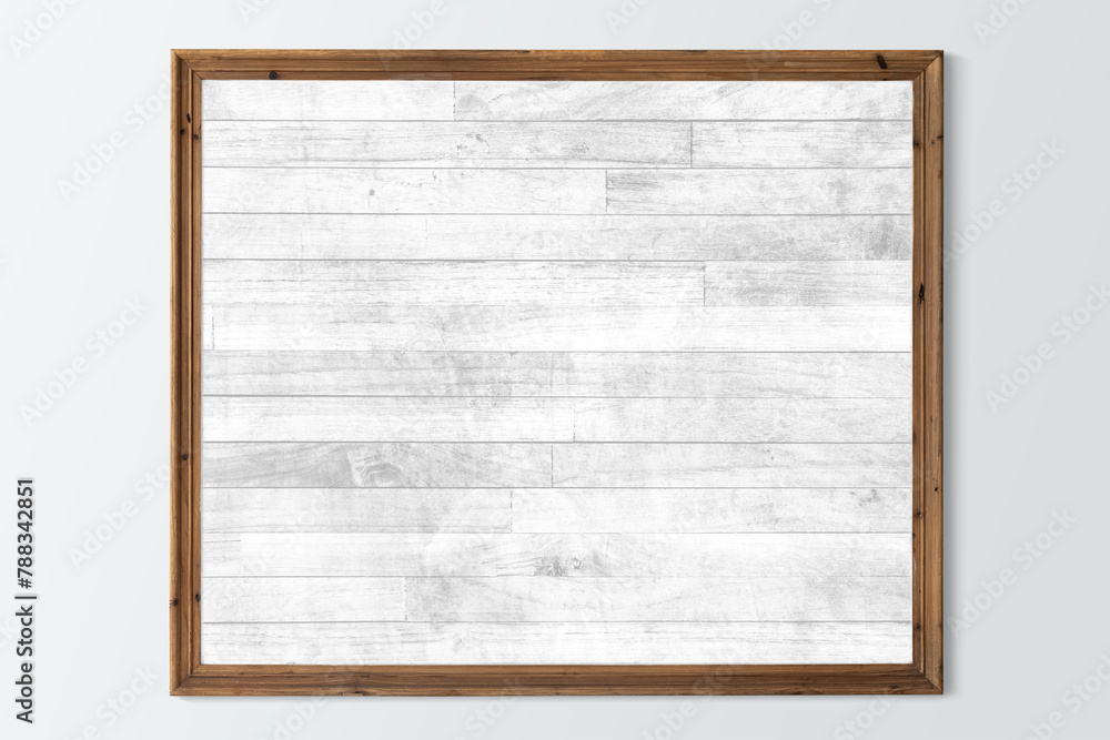 Rustic brown frame png mockup with design space Rustic brown frame png mockup with design space