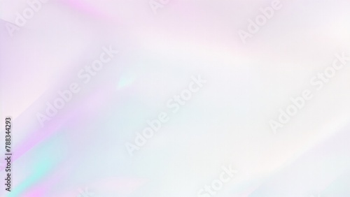 Abstract White pastel holographic blurred background, Blurry abstract iridescent holographic foil background