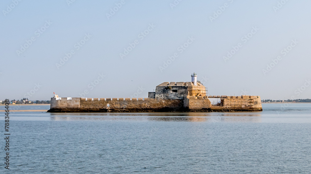 Pani Kotha at The Diu Fortress or Diu Fort is a Portuguese built fortification located on the west coast of India in Diu. Pani Kotha at The Diu Fortress or Diu Fort is a Portuguese built fortification located on the west coast of India in Diu.