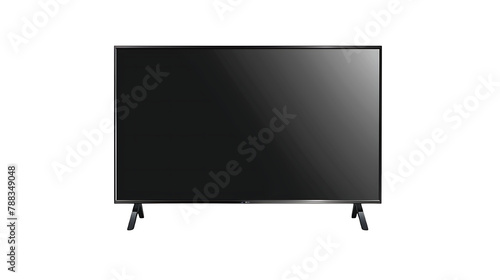  32-inch LED TV with a black frame and base shown from the front on a white background