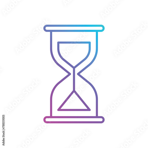 Hourglass vector icon