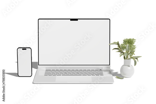 laprop ilustration 3d png