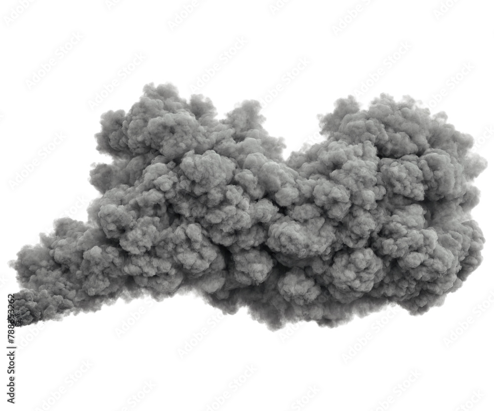 black grey Smoke on transparent background black grey Smoke on transparent background