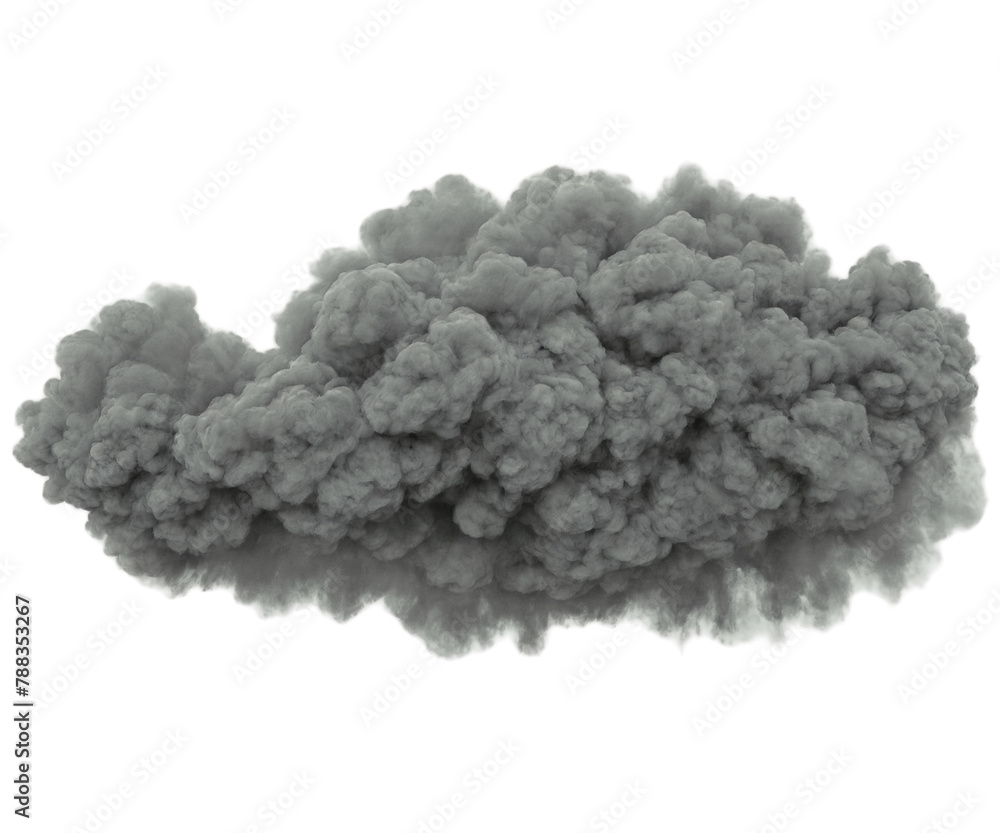 black grey Smoke on transparent background black grey Smoke on transparent background