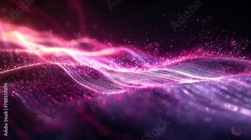 Ethereal cosmic energy depicted as a vibrant purple and white interstellar phenomenon © lemoncraft