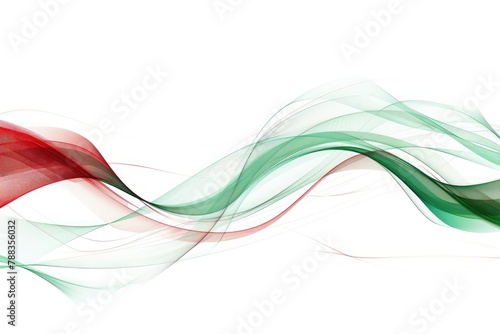 Abstract wave backgroun. Abstract green red wave background, transparent waves wavy lines on white background waved lines for brochure, website, flyer design.