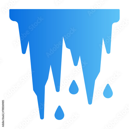 icicle gradient icon