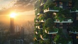 incorporating solar panels, green roofs, and rainwater harvesting systems in green building development for net zero energy consumption reduction