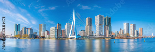 Great City in the World Evoking Rotterdam in Netherlands © Pierre Villecourt
