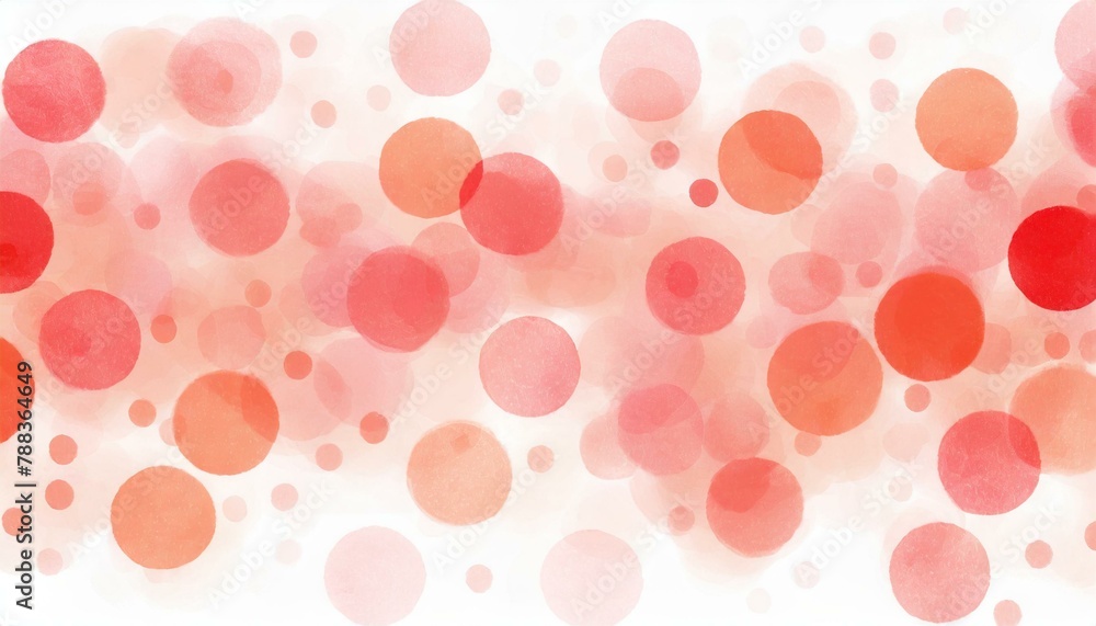 Polka dot illustration background in watercolor style. Polka dot illustration background in watercolor style.