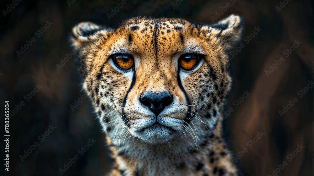 portrait of a leopard portrait of a leopard