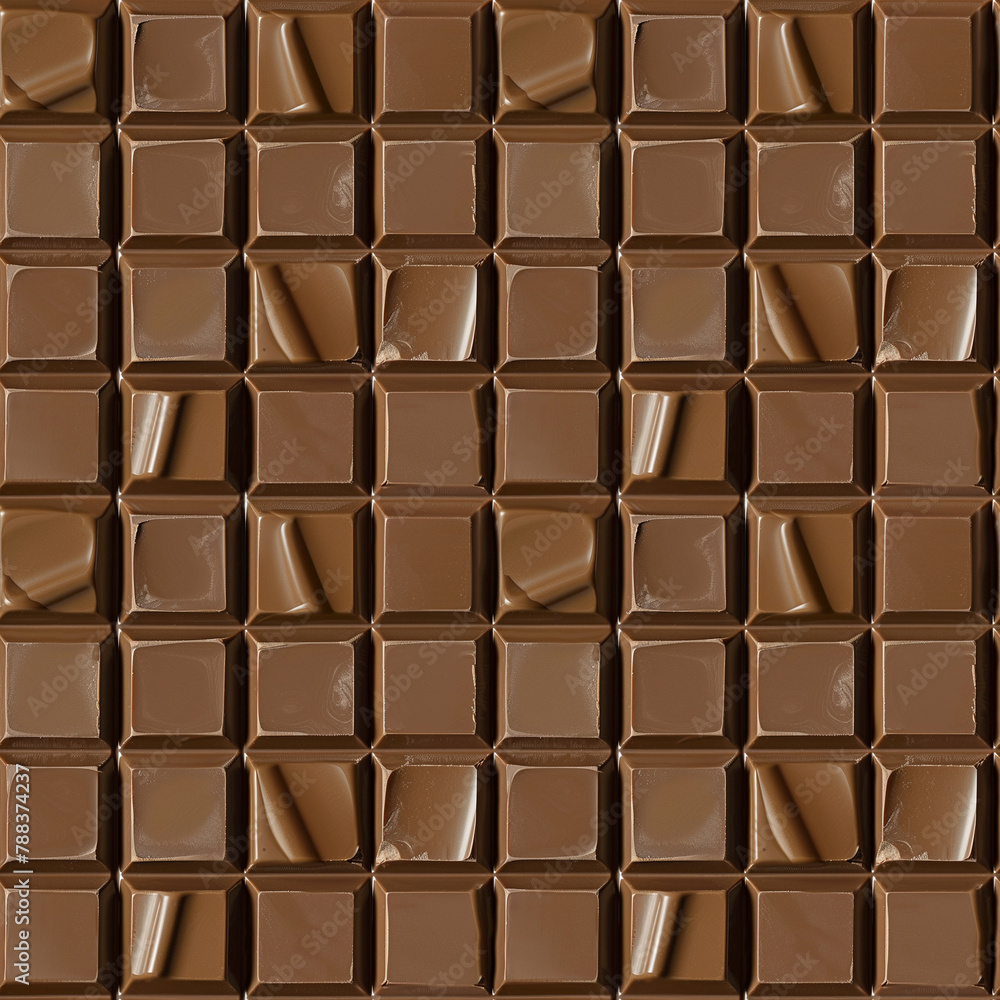 seamless luxury chocolate squares background