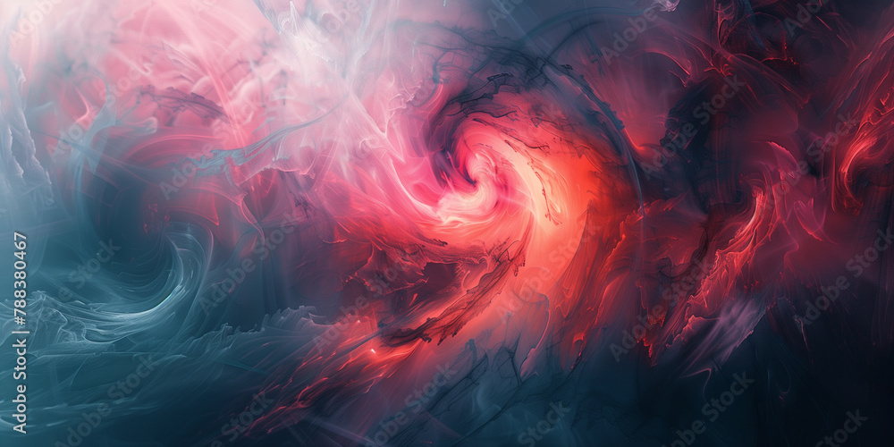 abstract digital artwork swirls with shades of crimson and navy, evoking the powerful energy of a storm or celestial nebula abstract digital artwork swirls with shades of crimson and navy, evoking the powerful energy of a storm or celestial nebula