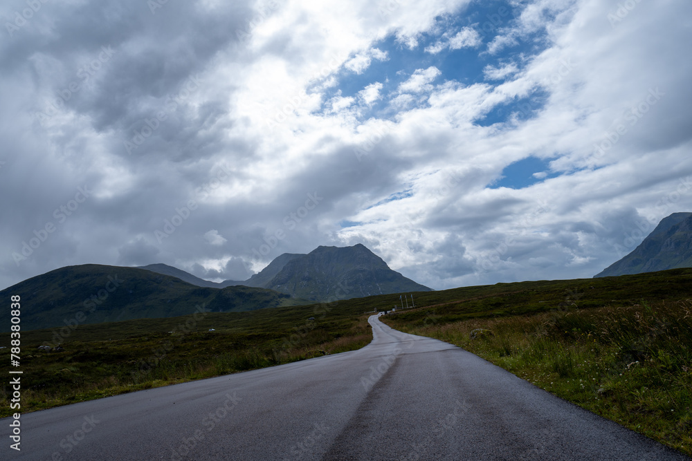 Naklejka premium 山道