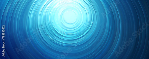 Light blue gradient background with radial effect wallpaper. generative ai © alexandre