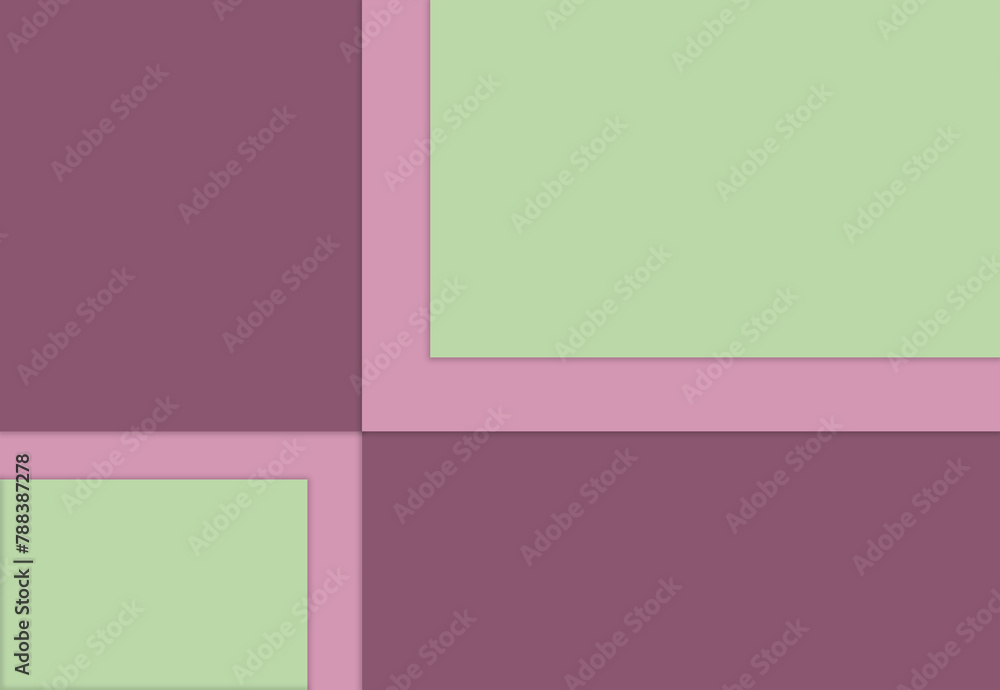 Fototapeta premium Geometric colourful modern abstract art background illustration with basic shapes