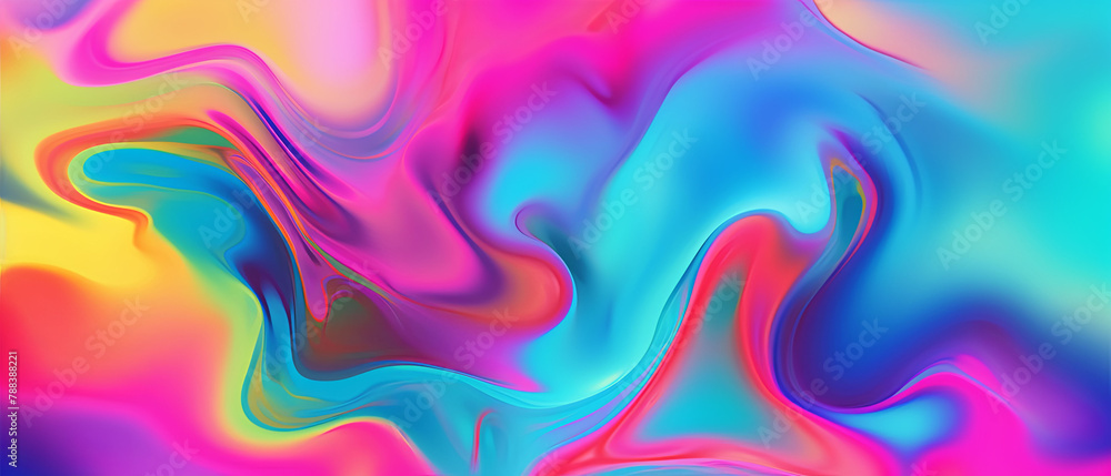 Digital Colorful Paint Abstract Background Digital Colorful Paint Abstract Background